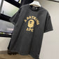BAPE Overdye College Relaxed FIt Tee (Gray)