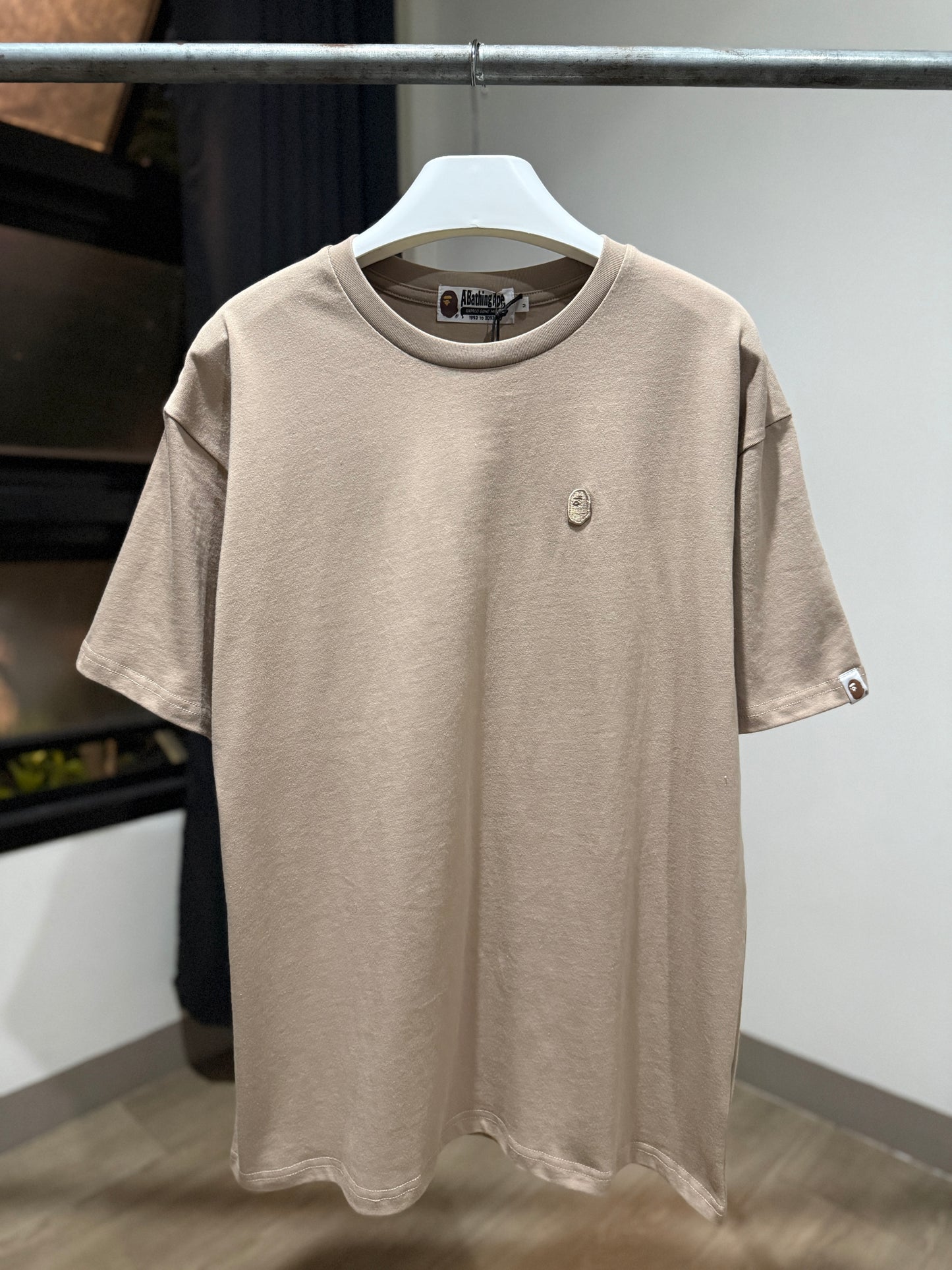BAPE Head One Point Tee (Light Brown)