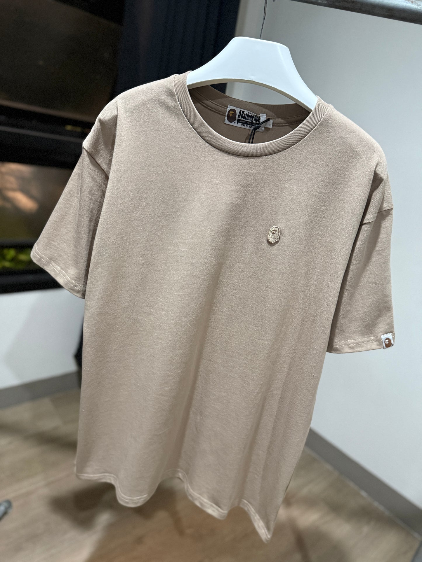 BAPE Head One Point Tee (Light Brown)