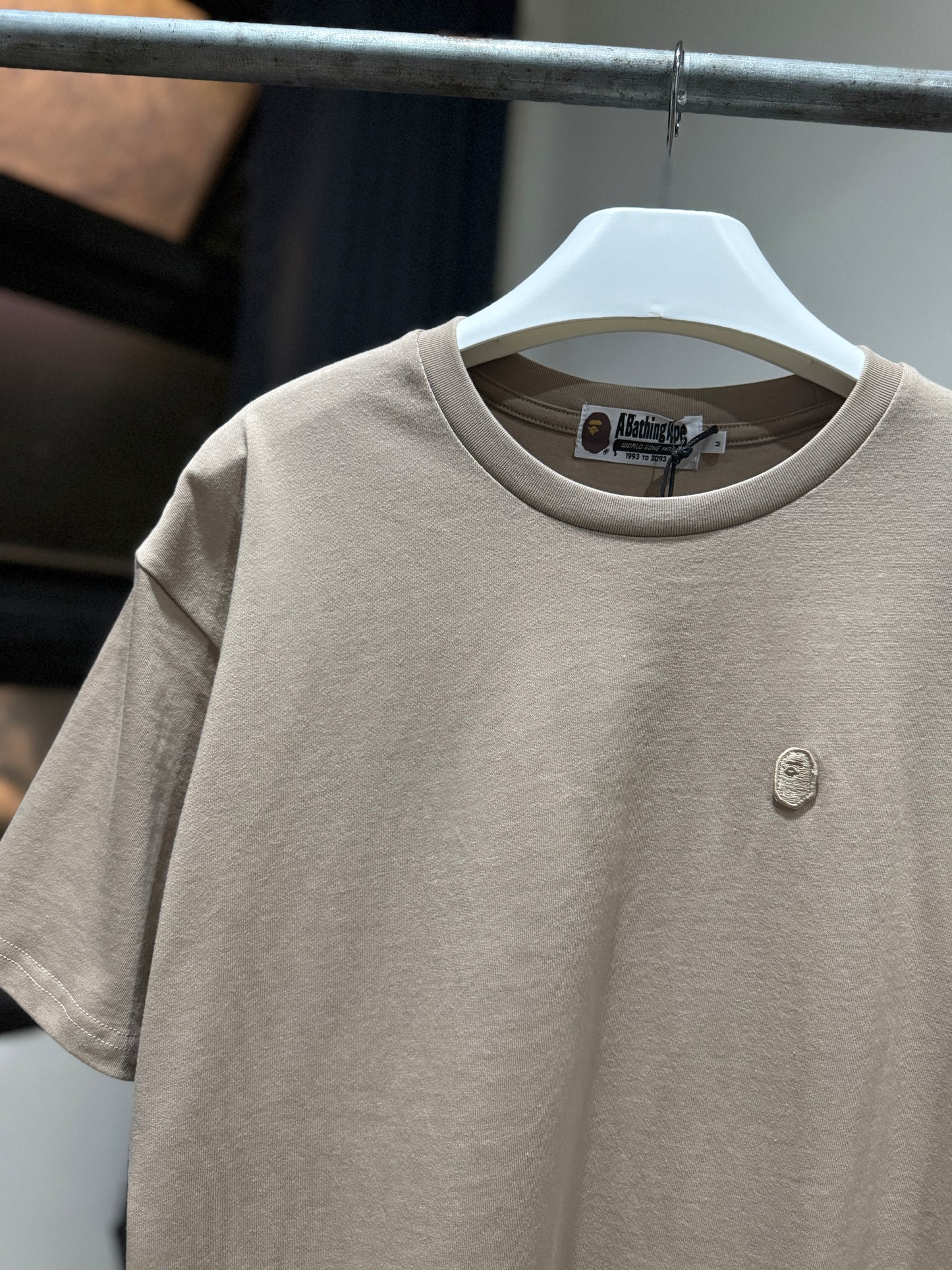 BAPE Head One Point Tee (Light Brown)