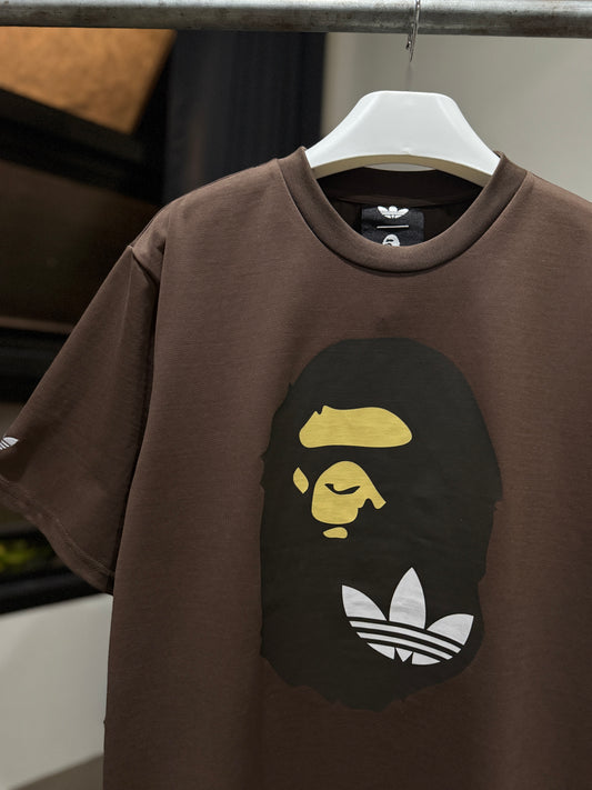 BAPE x Adidas Tee (Brown)