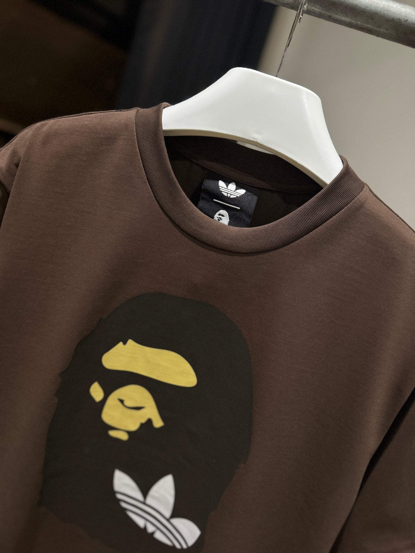 BAPE x Adidas Tee (Brown)