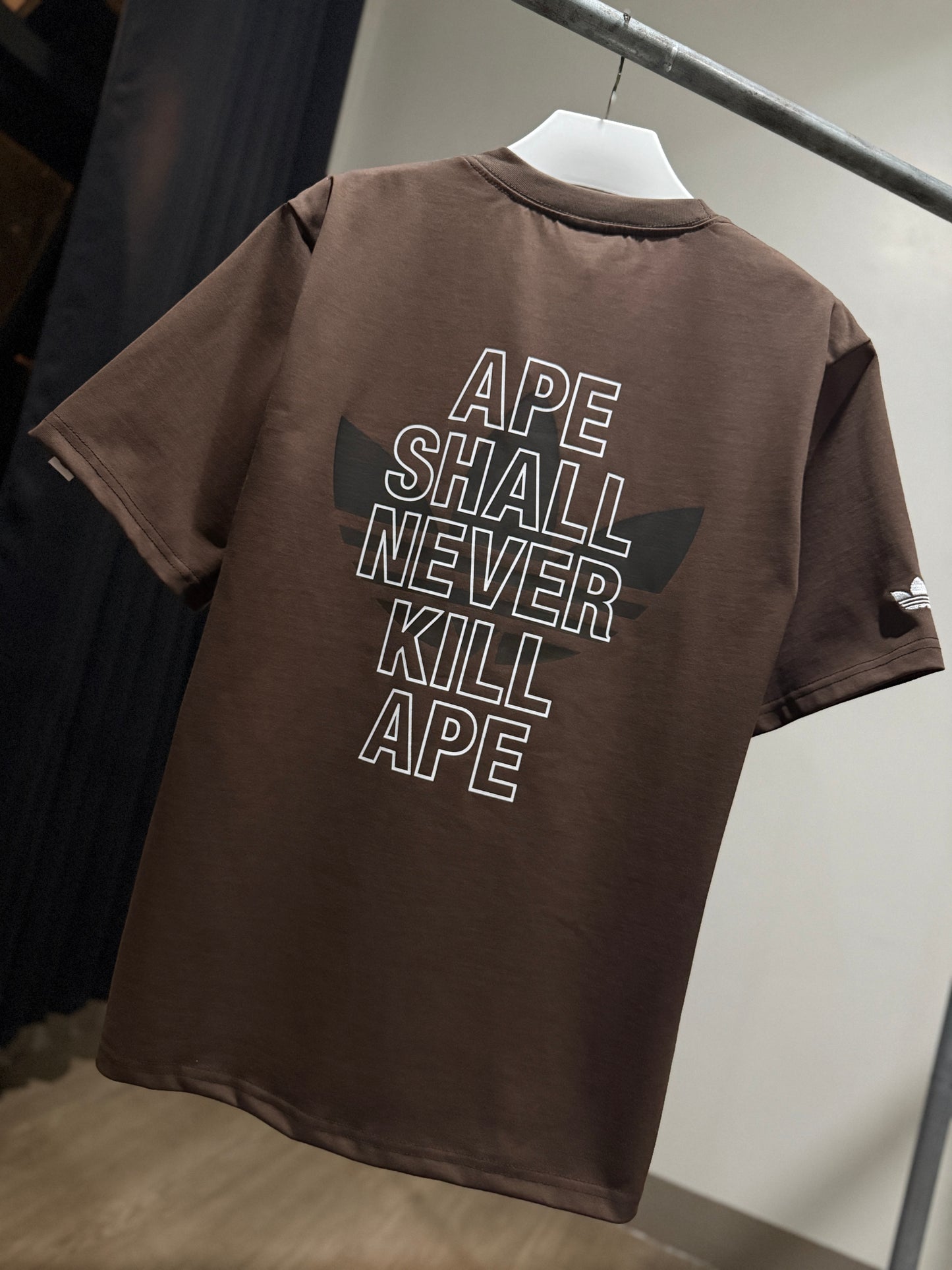 BAPE x Adidas Tee (Brown)