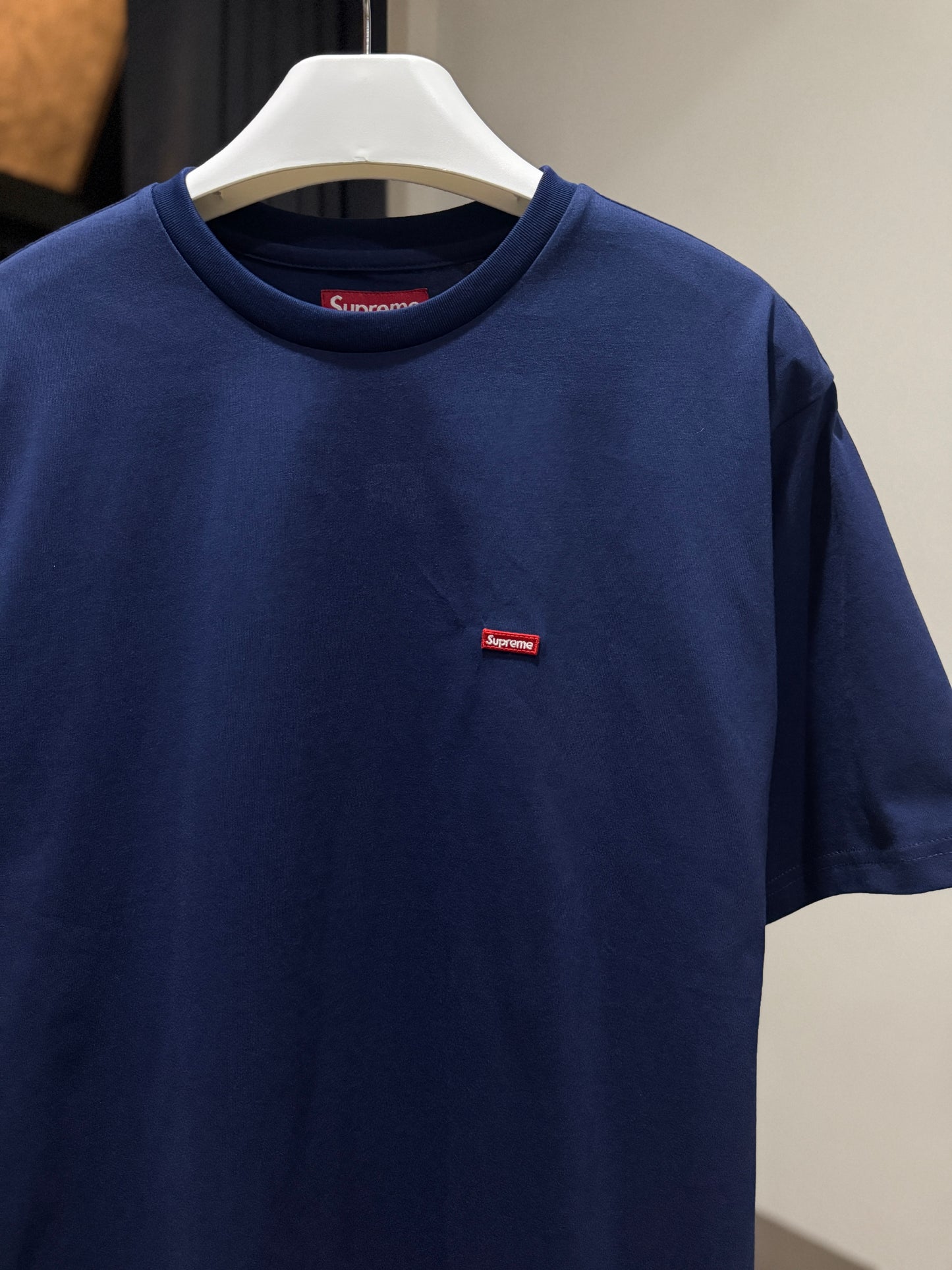 Supreme Classic Logo Tee (Navy)