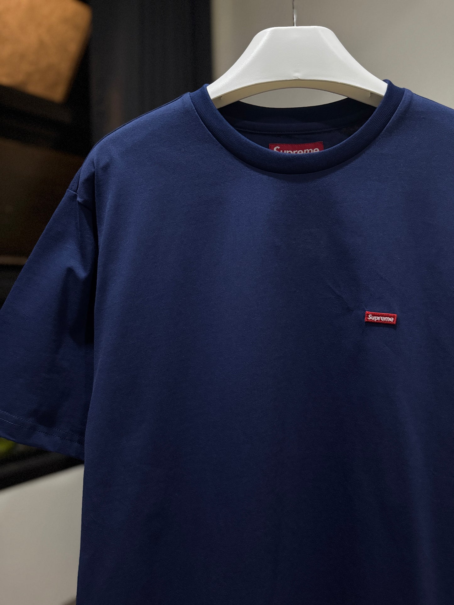 Supreme Classic Logo Tee (Navy)