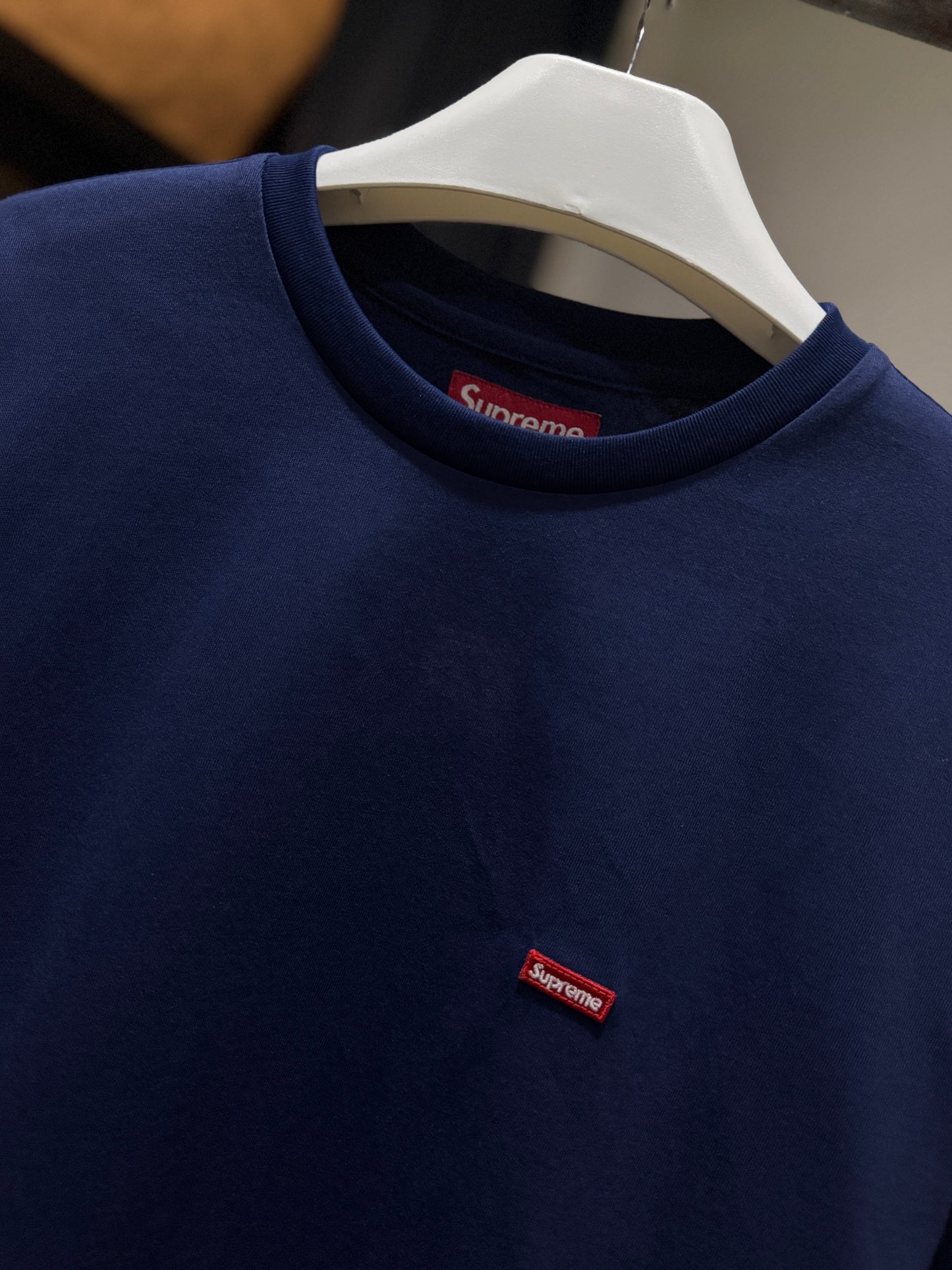 Supreme Classic Logo Tee (Navy)