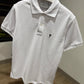 AMI de Coeur Short Sleeve Polo Shirt (White)