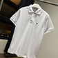 AMI de Coeur Short Sleeve Polo Shirt (White)