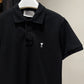 AMI de Coeur Short Sleeve Polo Shirt (Black)