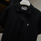 AMI de Coeur Short Sleeve Polo Shirt (Black)