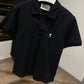 AMI de Coeur Short Sleeve Polo Shirt (Black)