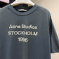Acne Studios Relaxed Fit T-Shirt (Faded Blue)
