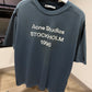 Acne Studios Relaxed Fit T-Shirt (Faded Blue)