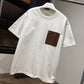 Bottega Veneta Pocket Oversized T-Shirt (White)