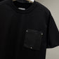 Bottega Veneta Pocket Oversized T-Shirt (Black)
