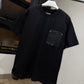 Bottega Veneta Pocket Oversized T-Shirt (Black)
