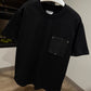 Bottega Veneta Pocket Oversized T-Shirt (Black)