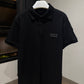 Moncler Button Polo Shirt (Black)