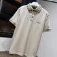 Moncler Button Polo Shirt (White Ivory)