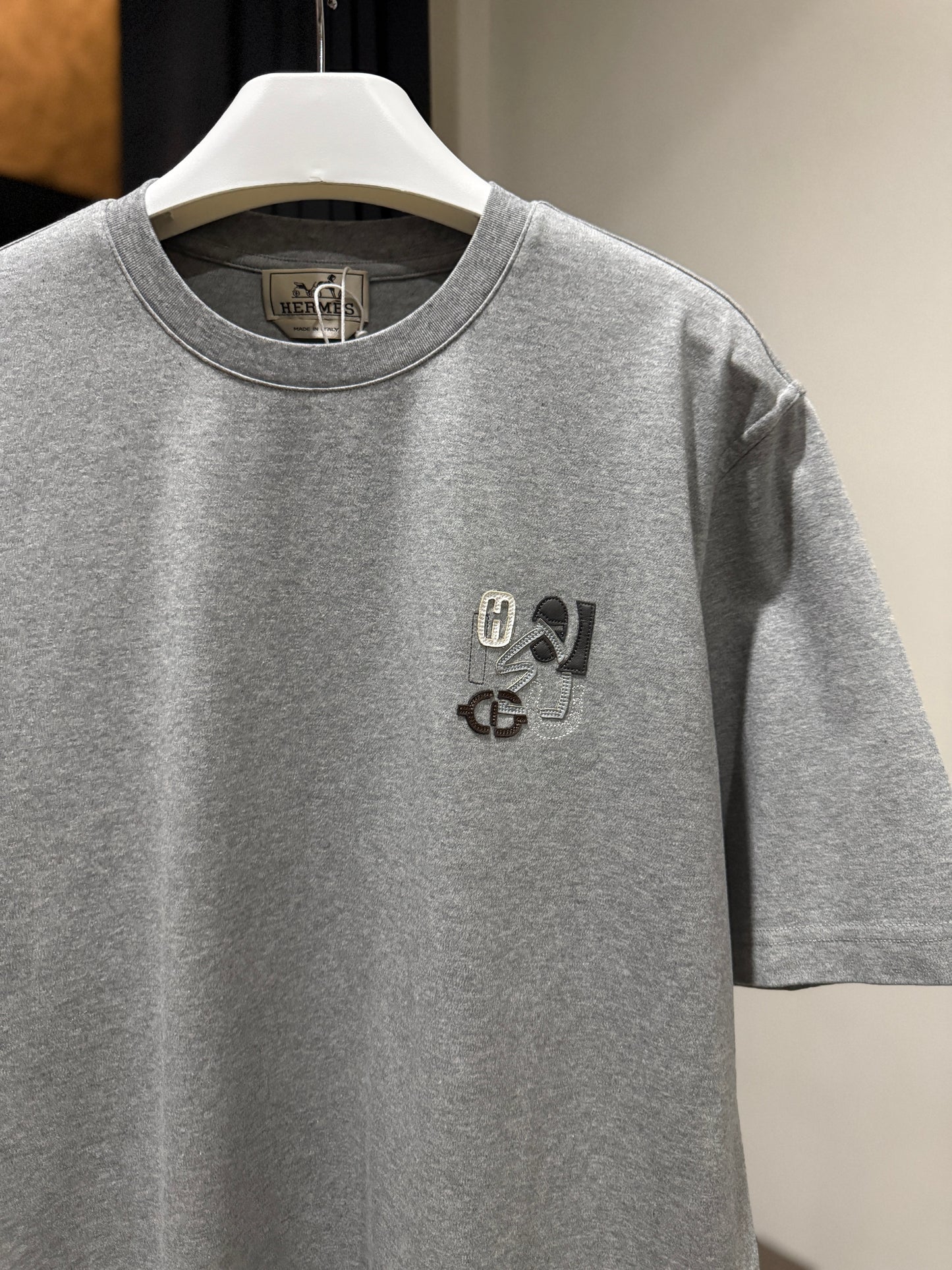 Hermes Puzzle T-Shirt (Gray)