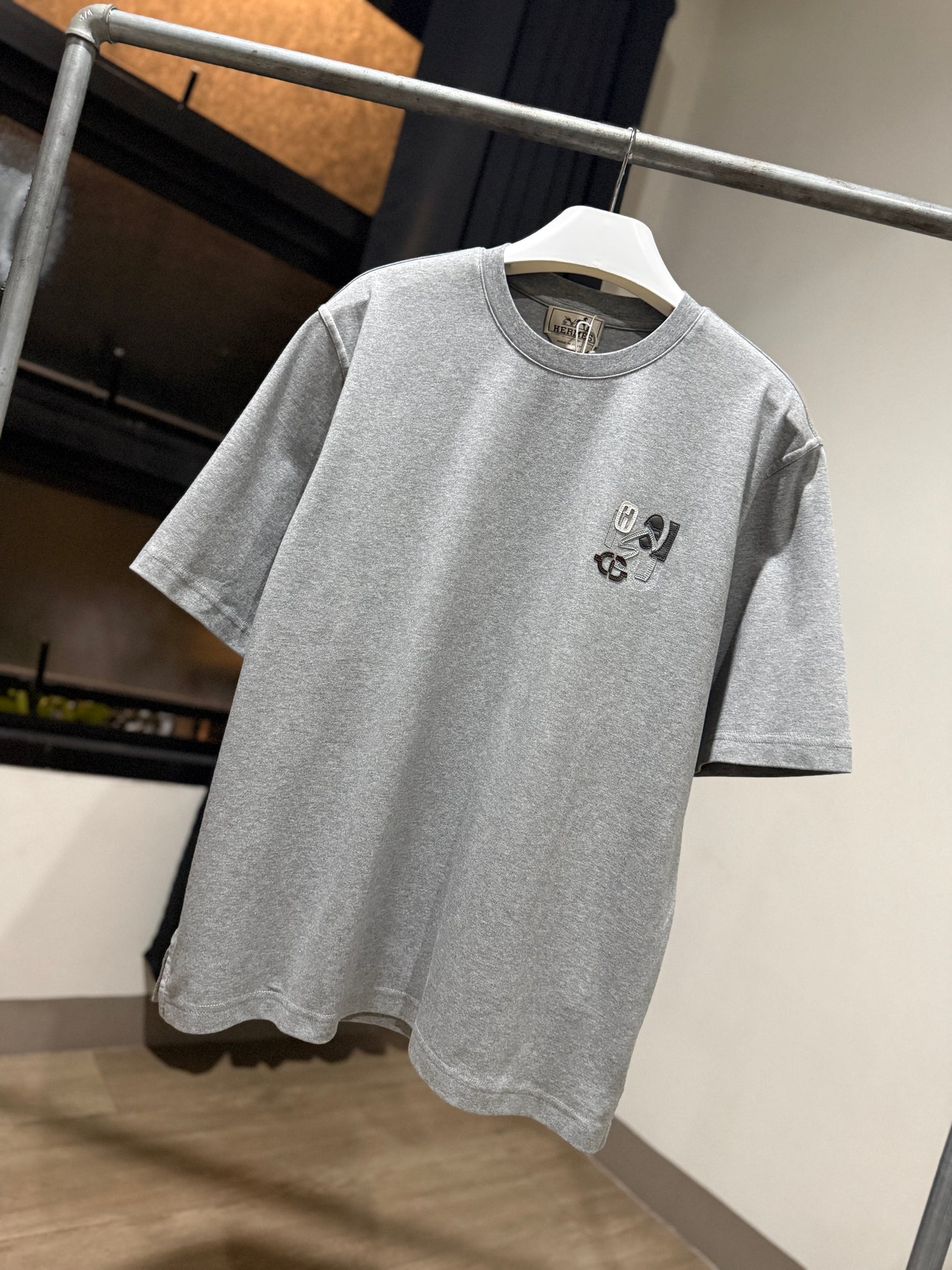 Hermes Puzzle T-Shirt (Gray)