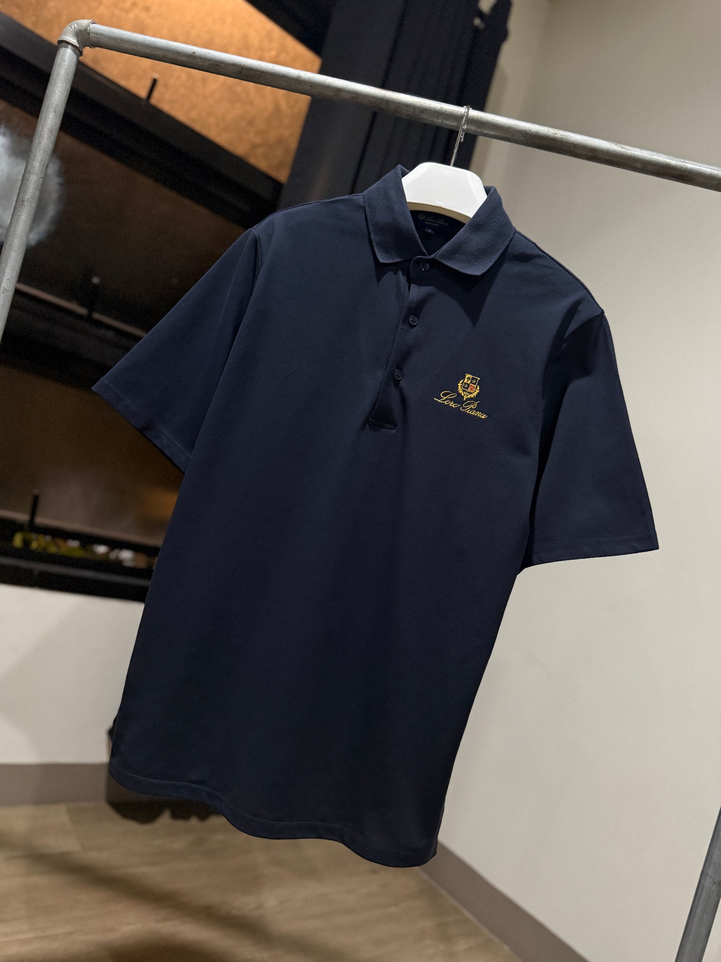 Loro Piana Polo Shirt (Navy)