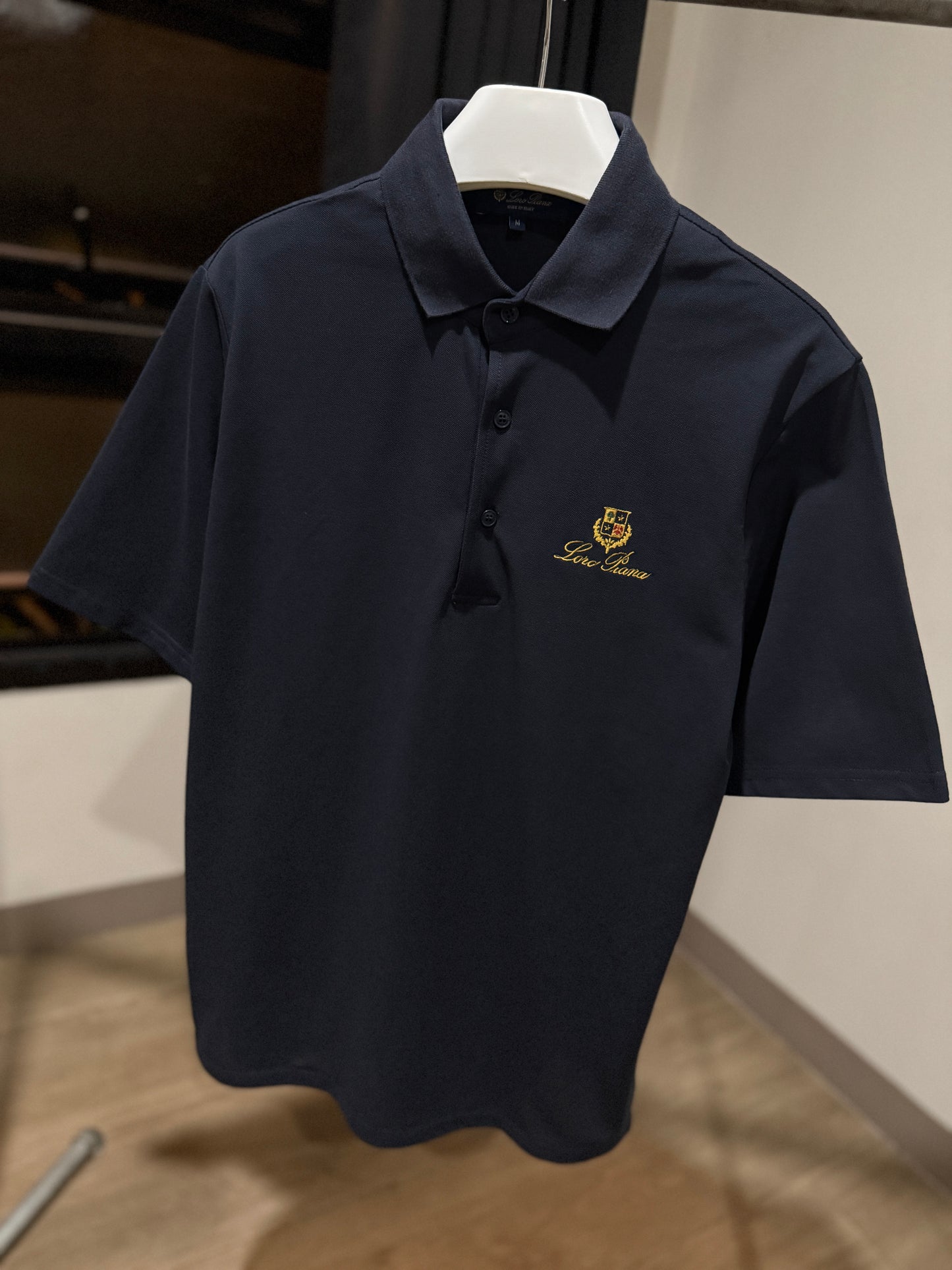 Loro Piana Polo Shirt (Navy)