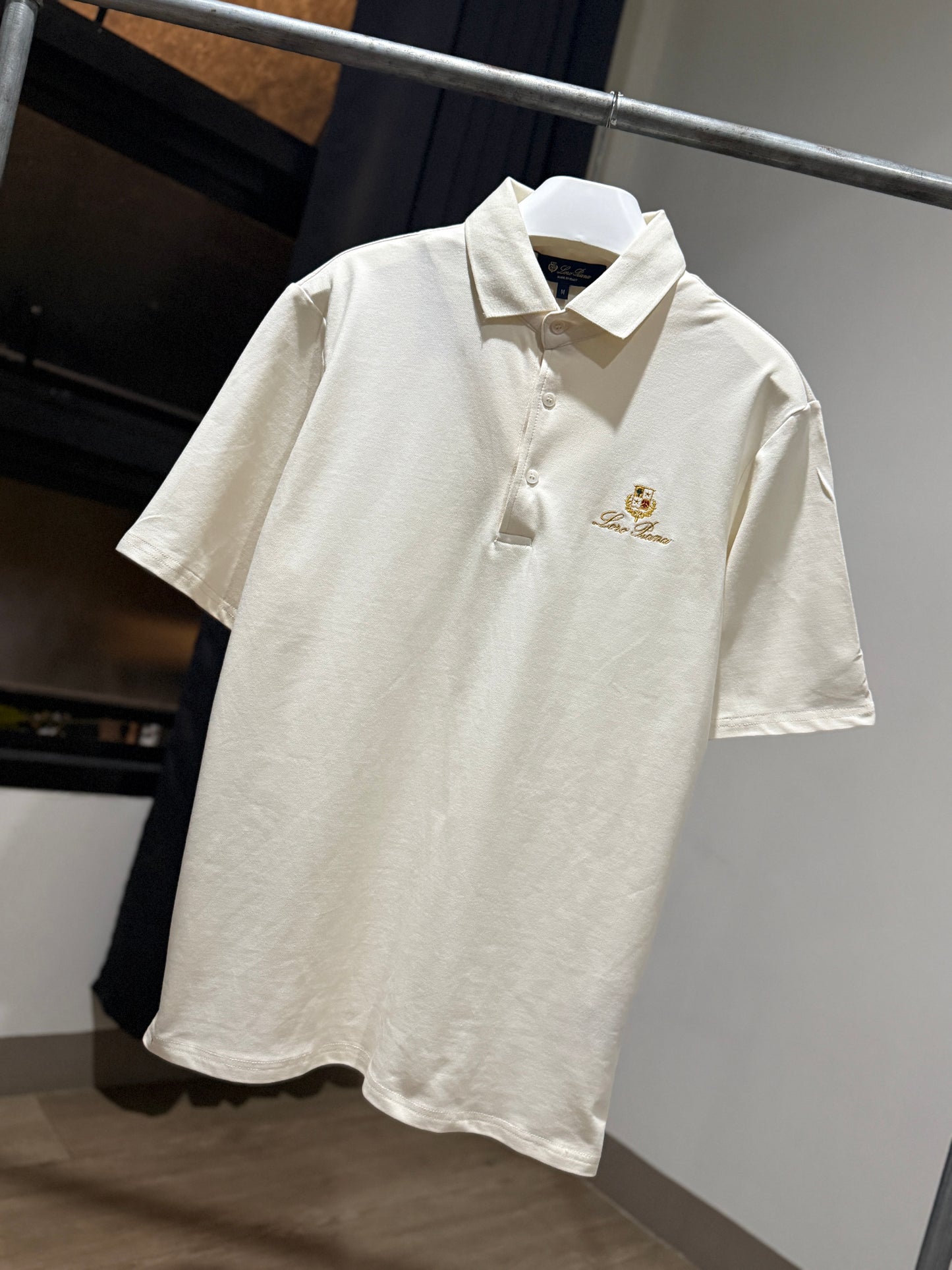 Loro Piana Polo Shirt (Cream)