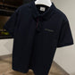 Burberry Polo Shirt with Lapel (Navy)