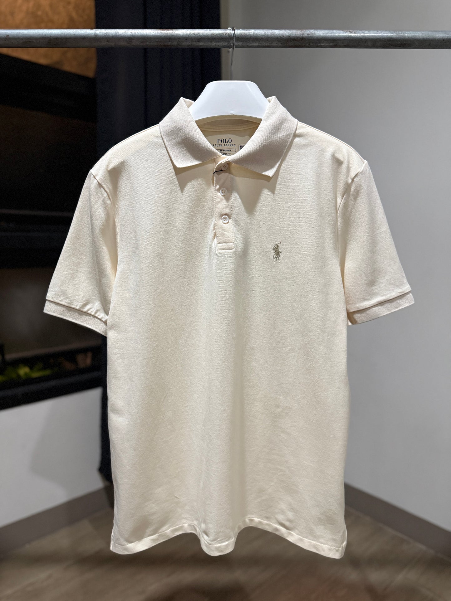 Ralph Lauren Classic Polo Shirt (Cream)