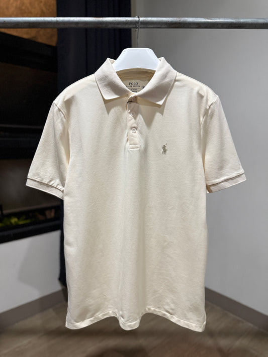 Ralph Lauren Classic Polo Shirt (Cream)