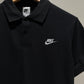 Nike Pique Polo Shirt (Black)