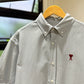 AMI Paris Short Sleeve Shirt (Boxy/Blue Note)
