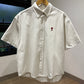 AMI Paris Short Sleeve Shirt (Boxy)