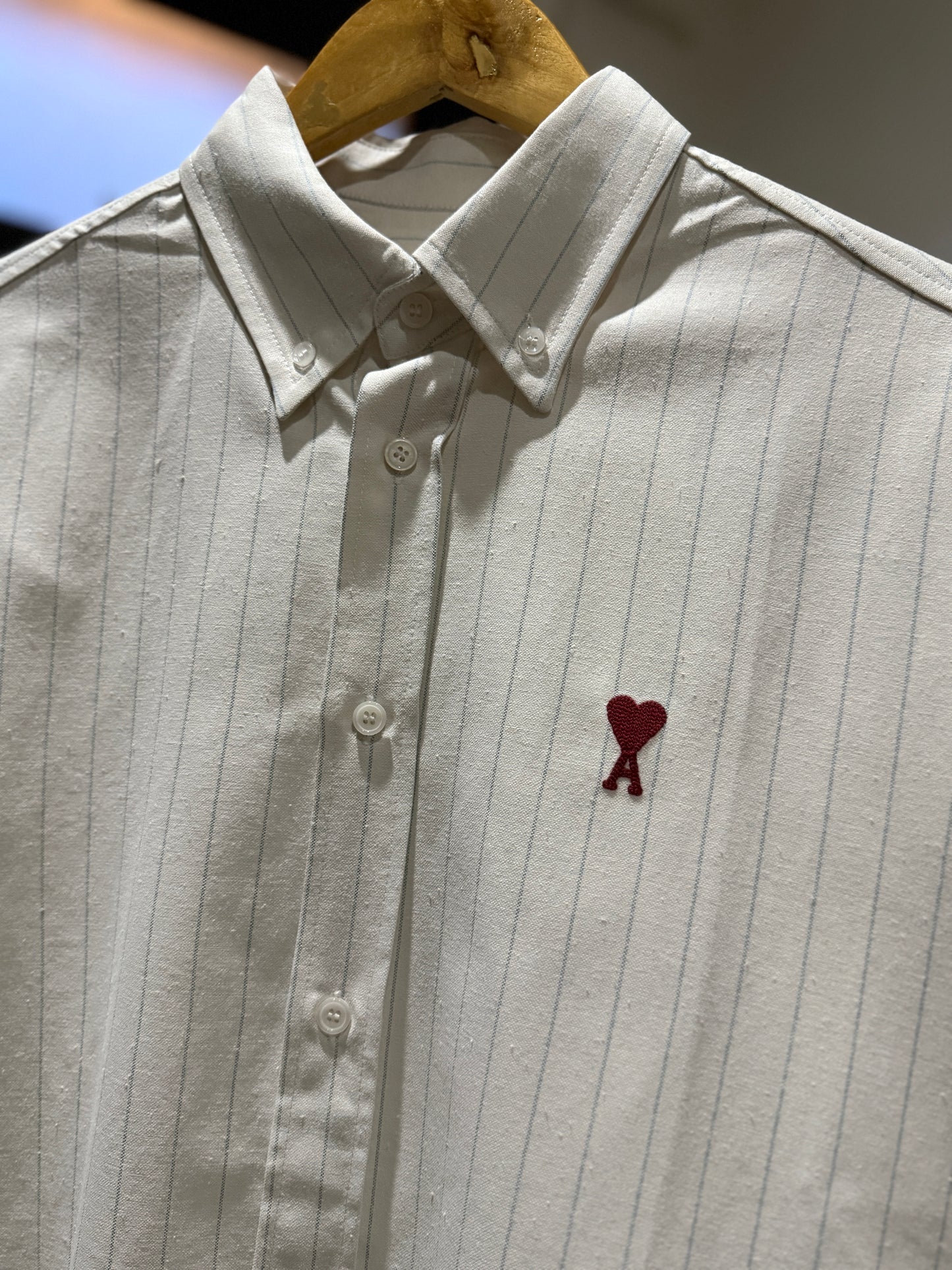 AMI Paris Short Sleeve Shirt (Boxy)