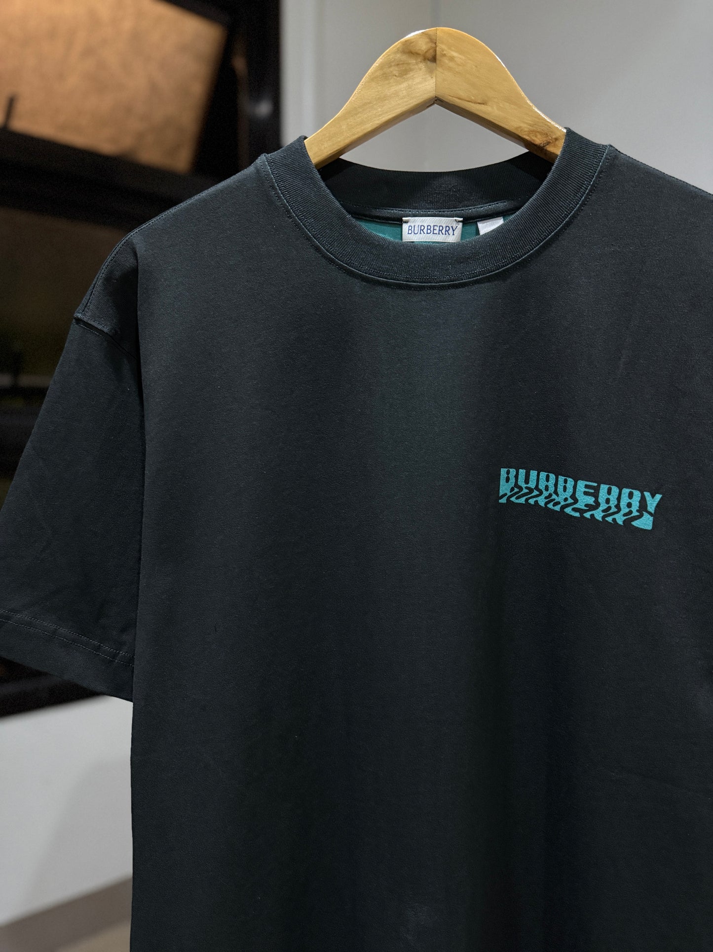 Burberry Warped Logo T-Shirt