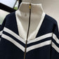 Louis Vuitton Knitted Sailor Blouson (Navy/White)