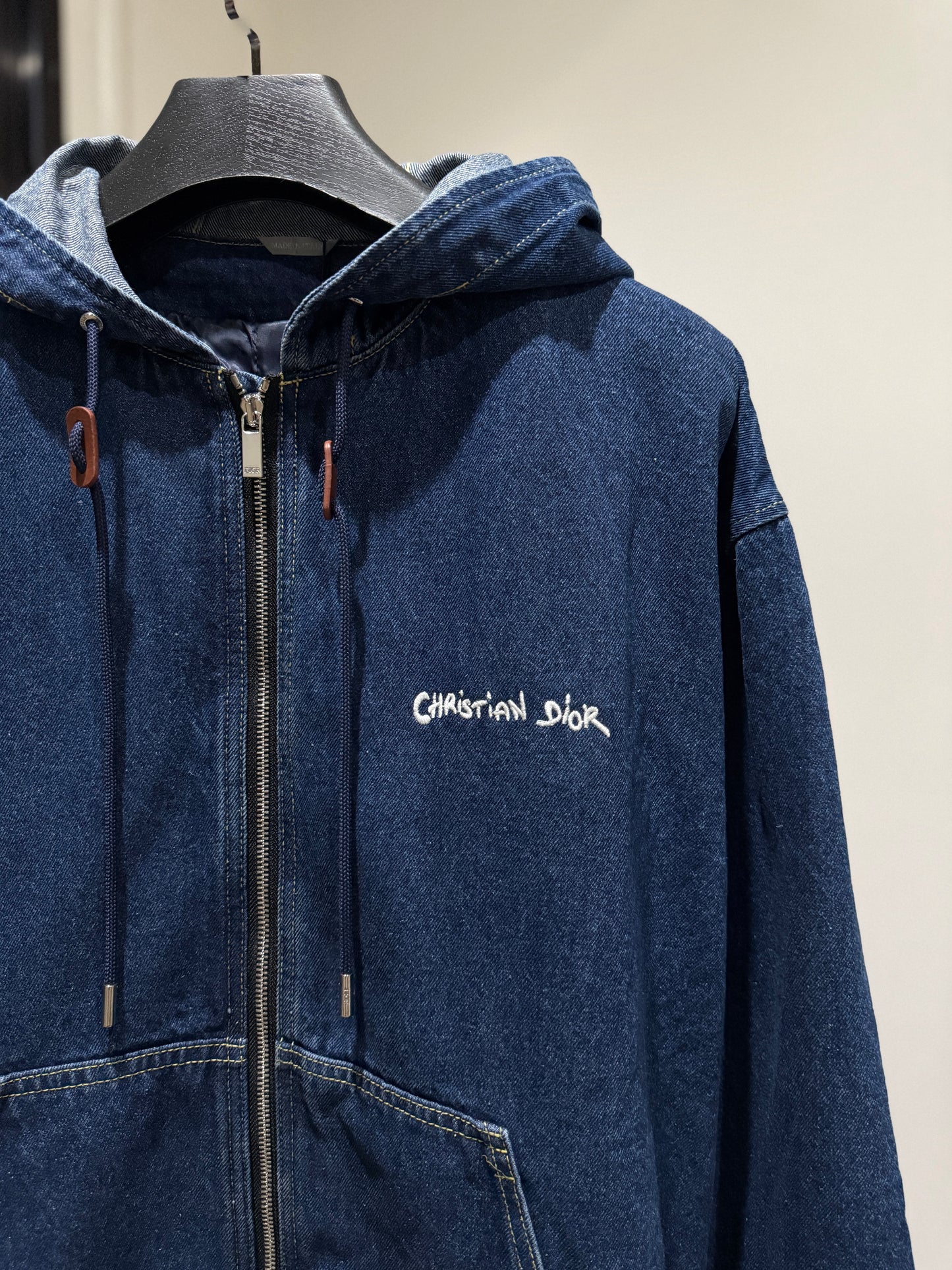 Dior Hooded Denim Jacket