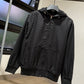 Gucci Zip Monogram Hooded Jacket