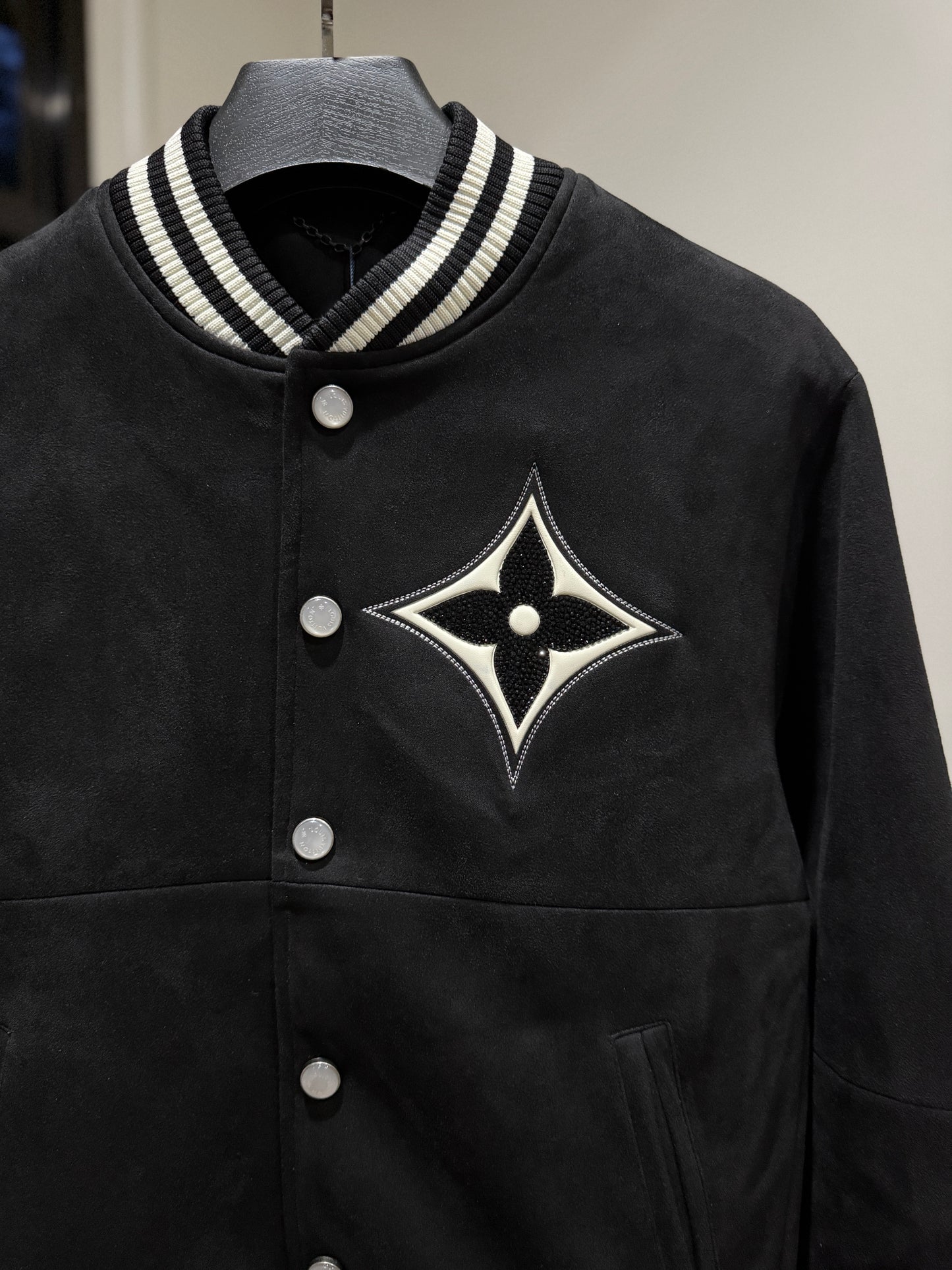 Louis Vuitton Embellished Lambskin Blouson
