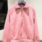 Louis Vuitton Debossed Suede Tracksuit Jacket (Pink)