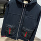 Gucci Web Hooded Jacket