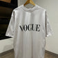 Balenciaga Vogue Oversized T-Shirt (Dirty White)