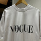 Balenciaga Vogue Oversized T-Shirt (Dirty White)
