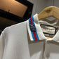 Gucci Cotton Piquet Square GG Polo Shirt (Cream)