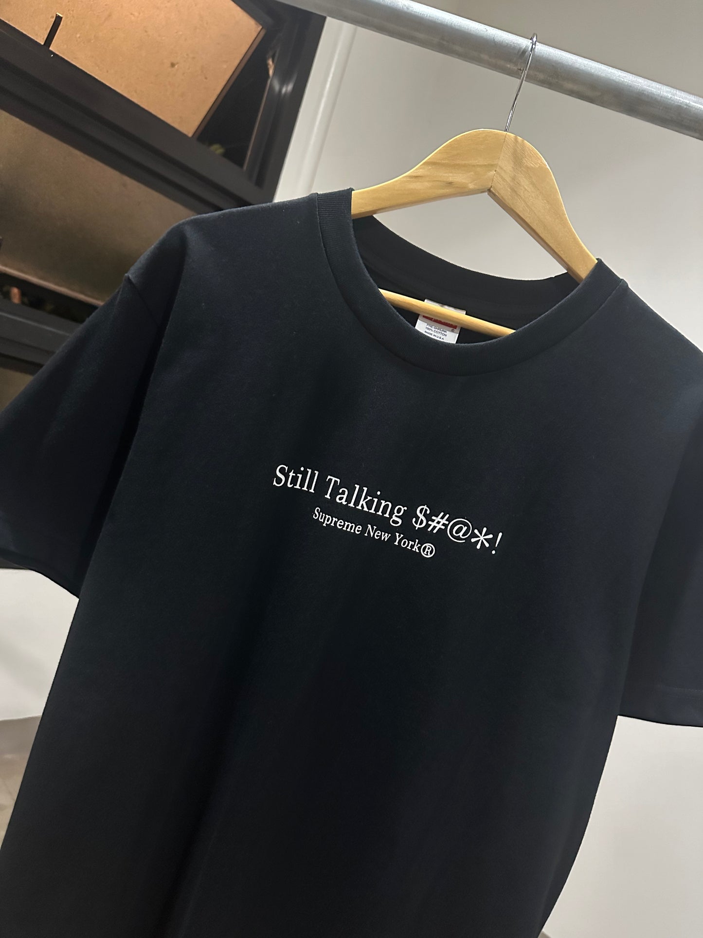 Supreme Tee - Still Talking $h!t (Black)