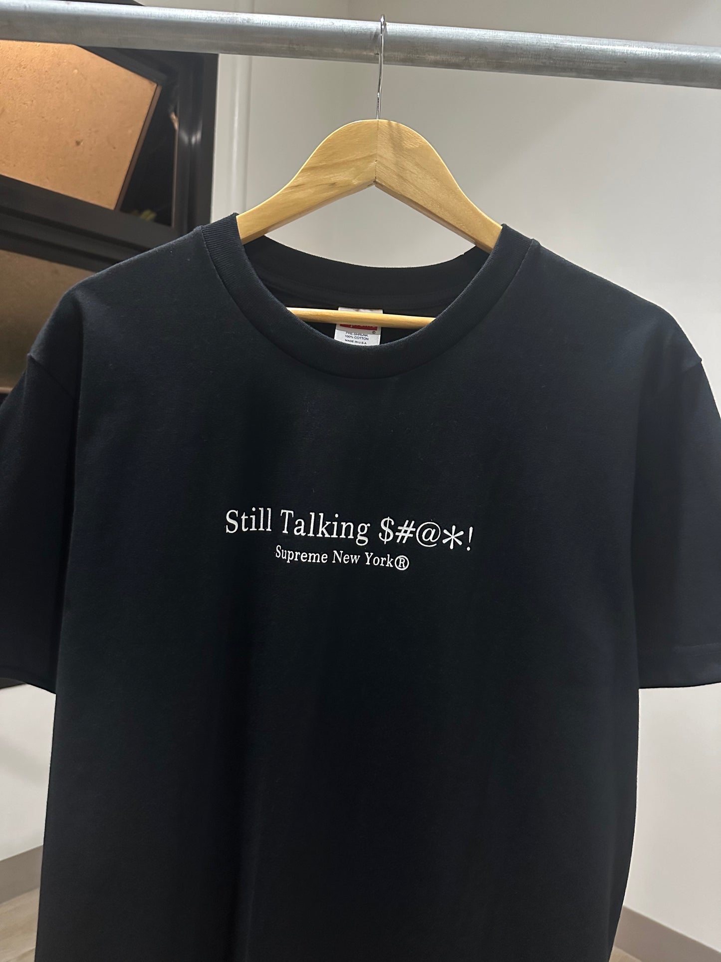 Supreme Tee - Still Talking $h!t (Black)