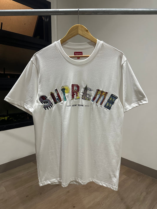 Supreme Tee - City Arc (White)