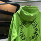 Chrome Hearts Neon Green Miami Exclusive Hoodie