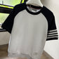 Thom Browne Short Sleeve 4-Bar T-Shirt